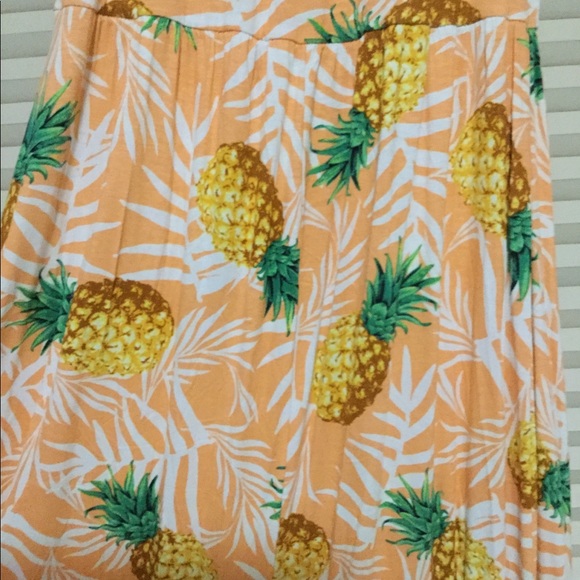 Pineapple Off the Shoulder Sundress - Picture 2 of 3